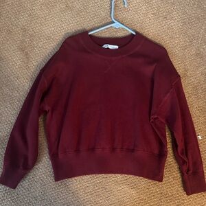 Women's Burgundy Sweater